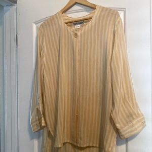 100% silk tunic